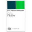 Copertina  4: Il Novecento