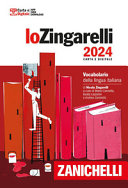 Copertina  Lo Zingarelli : vocabolario della lingua italiana